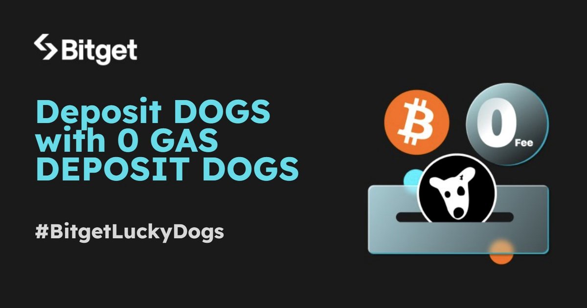 CryptoMate7863's tweet image. 🔥0 Gas Deposit DOGS to @BitgetGlobal is now available! 🎉

Skip the gas fees and follow the steps below to secure your DOGS on Bitget! 🐶💸

#BitgetLuckyDogs #Bitget #Airdrop @BitgetIndia