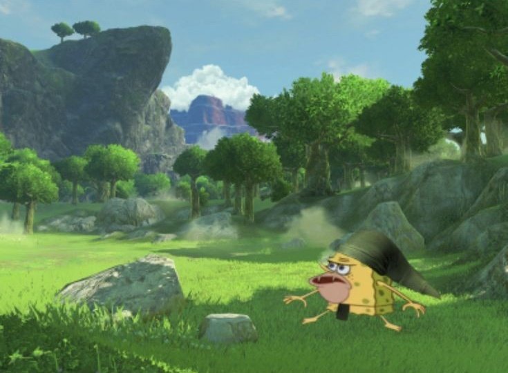 SavoirsZelda's tweet photo. POV: tu viens de lancer Zelda BOTW pour la première fois et et tu entends un piano qui s'emballe https://t.co/gSHQIjUaqP