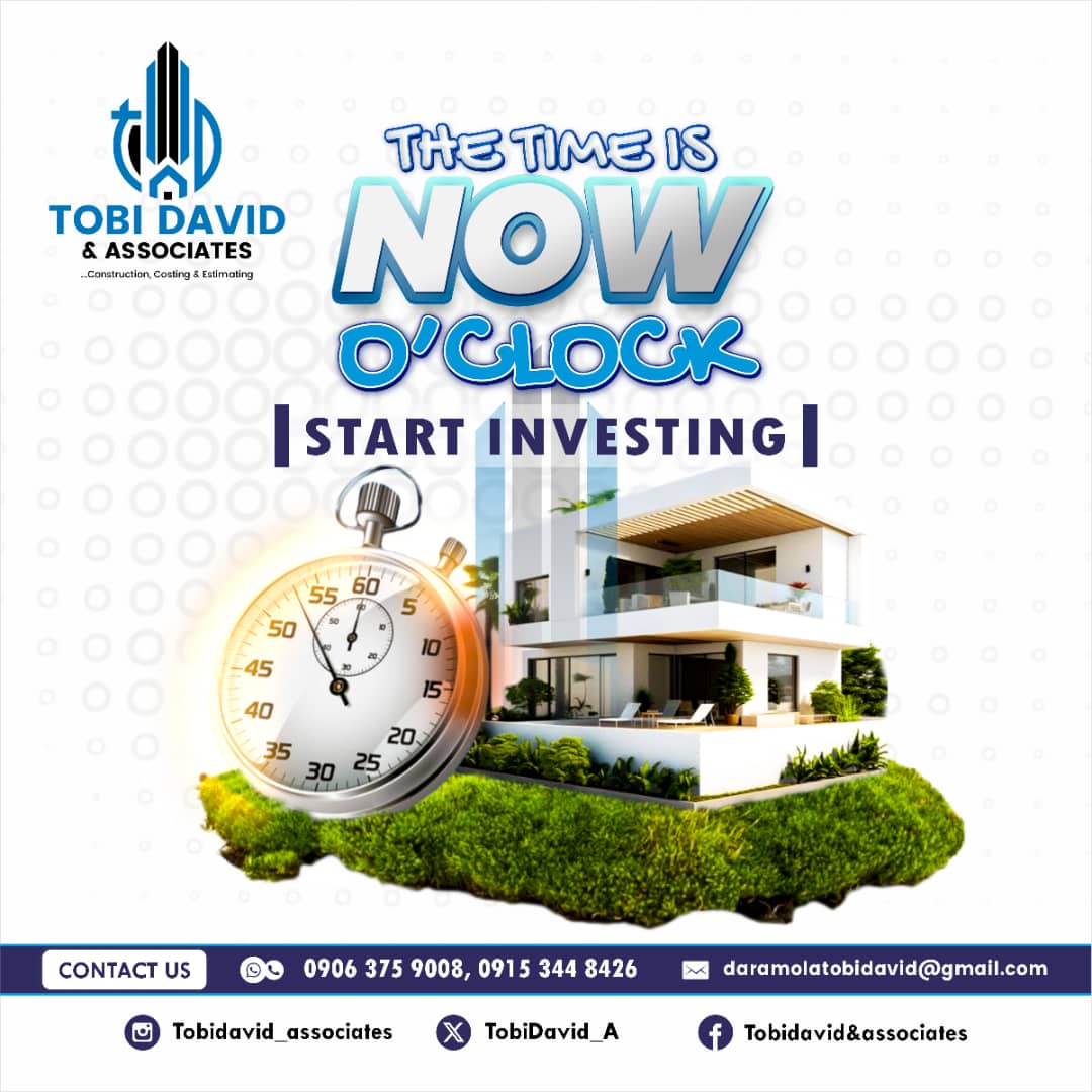 TobiDavid_A's tweet photo. Unlock your dream home today! 🏡✨ Discover stunning properties that fit your lifestyle and budget. Your perfect space awaits you at TOBI DAVID &amp; ASSOCIATES🏗️👷🏾‍♂️🦺

Service rendered includes;
★Quantity Surveying
★Real Estate
★Project management
★Architectural designs https://t.co/UDB9Hmt91V