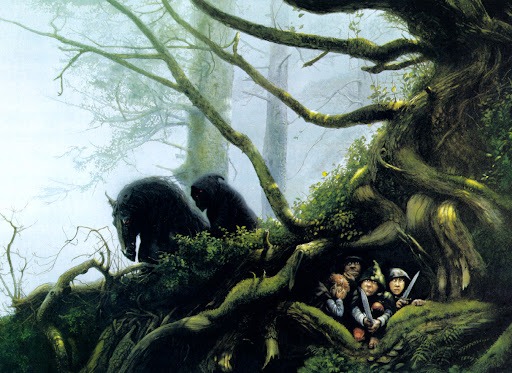 Celebrating legendary artist John Howes birthday, here are some of my favourite pieces of art of his that were massively influential in the aesthetic of Peter Jackson's movies 🎨🎥