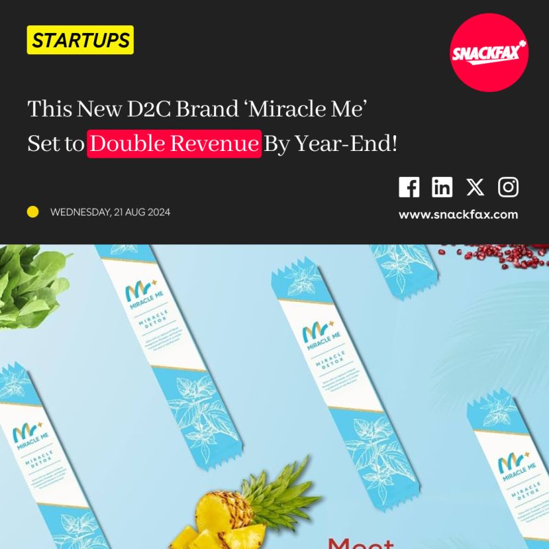 MaithreyeM's tweet photo. Read full story here: https://t.co/JDlUIzBbNk

Thank you @Snackfax  for recognizing Miracle Me and our effort to redefine wellbeing with plant-based, mouth-dissolving vitamins. 
#d2c #emergingbrands #wellness #miracleme #startups #snackfax #news https://t.co/FSnILbwiUJ