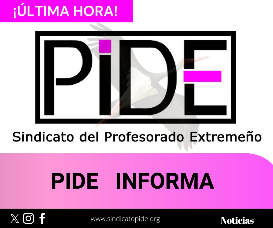 SindicatoPIDE's tweet photo. ⏩APERTURA LISTAS INTERINOS CANARIAS.
https://t.co/BAsr4stGVO https://t.co/tO2A9uZoRC