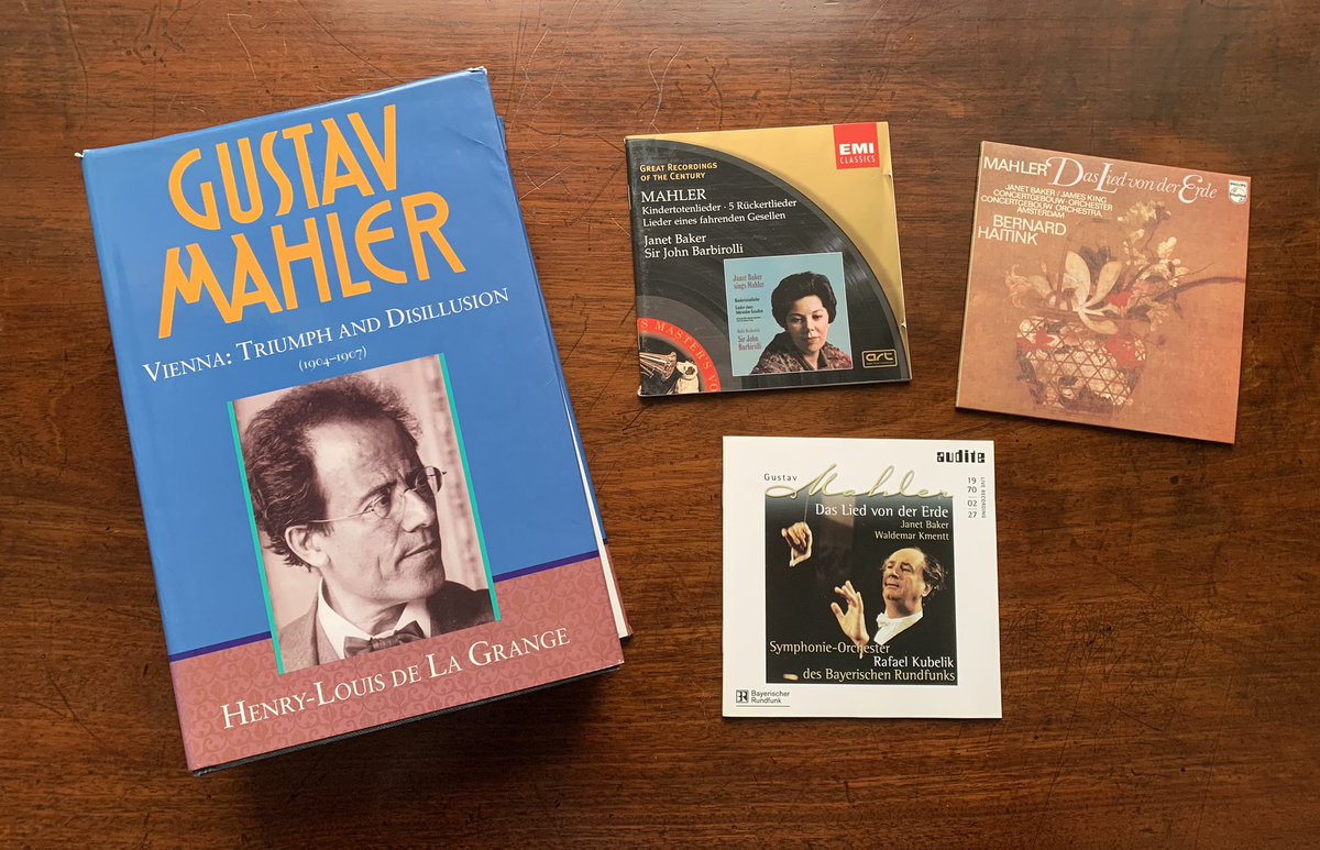 She is astounding in Elgar, Purcell, Britten and Berlioz. But it is her Mahler which touches me most of all: the humanity, the warmth, the incisive depths into the meaning of the texts and music.

Happiest of birthdays to Janet Baker. 🙏