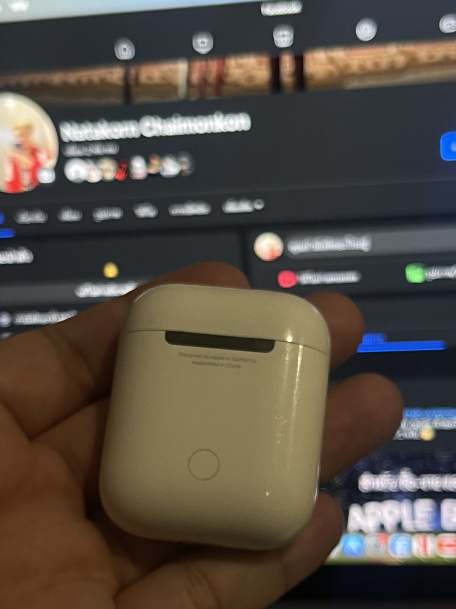 tobustian_'s tweet photo. Airpods gen 2  1850 รวมส่ง
การใช้งาน แบต 2 ชม. +- นิดหน่อย ทั้ง 2 ข้าง
ไมค์ชัดปกติ 
มีรอยตามการใช้งานทั่วไป
นัดรับหรือส่งแมสได้ พิกัด พหลโยธิน 52 สะพานใหม่
#ส่งต่อairpods #ส่งต่อแอร์พอต #ส่งต่อแอร์พอตมือสอง #airpods https://t.co/gxY4dguraQ