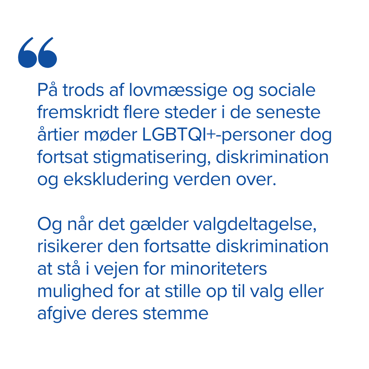 UNDP_Denmark's tweet photo. ✨🌈Supervalgåret bør stå i diversitetens tegn.
Læs med når Direktør for @UNDP nordiske kontor, @HenrikLarsenUN & Direktør for @menneskeret, @LouiseHolck , sætter fokus på vigtigheden af #LGBTQI+-personers rettigheder i et årets #supervalgår🌍
🔗https://t.co/iGxkuXB2tB https://t.co/jfztLi1Y80
