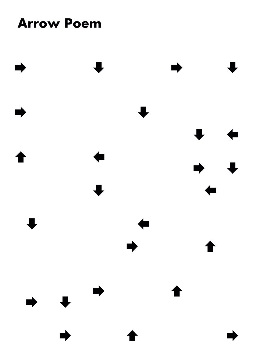 RIBENGO's tweet photo. Arrow Poem https://t.co/S6Ydrx92mF