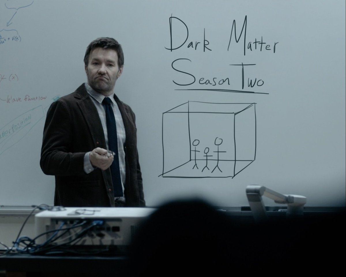 ericysabi's tweet photo. Apple TV confirma oficialmente que habrá segunda temporada de "Dark Matter". 

La verdad es que tengo curiosidad por saber qué harán, porque las posibilidades son... infinitas :D

#DarkMatter #Cine #EricYSabiHacenCine #Series #Películas #FYP @blakecrouch1 https://t.co/deeuEPrOmu