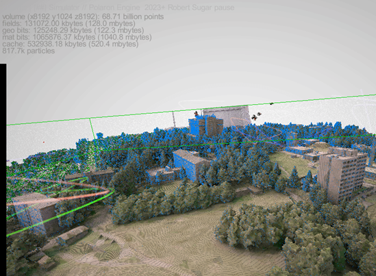 Polaron World Engine tweet media