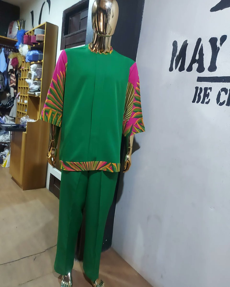 monumentalmay's tweet photo. Step out in style in unique ready to wear outfits from May Coutures.  🙌 

#Green #maycoutures #menreadytowear #readytowear #rtw #ibadan #lagos #menstyle #mensfashion #menswear #ibadantailor #bespoke #class #luxury #detail #luxury #luxuryfashion https://t.co/tQRa8lRukf