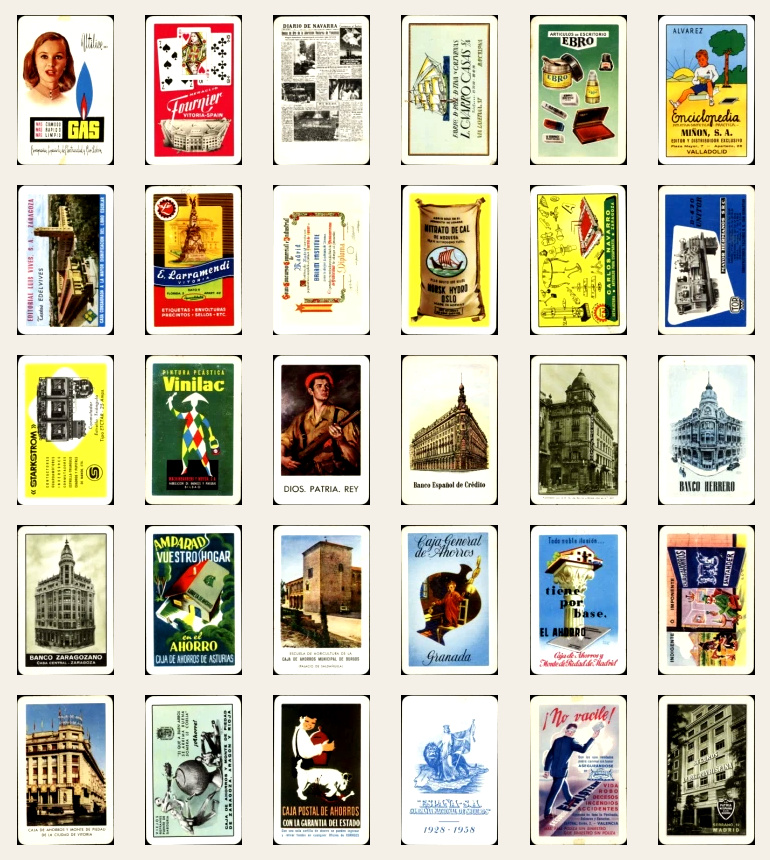 En el Coleccionismo de Calendarios de Bolsillo, tener muchos repetidos es como ser dueño de un restaurante o una pastelería con infinidad de platos o dulces: quien lo visite siempre querrá volver, porque sabe que siempre encontrará cosas apetecibles entre las que elegir.