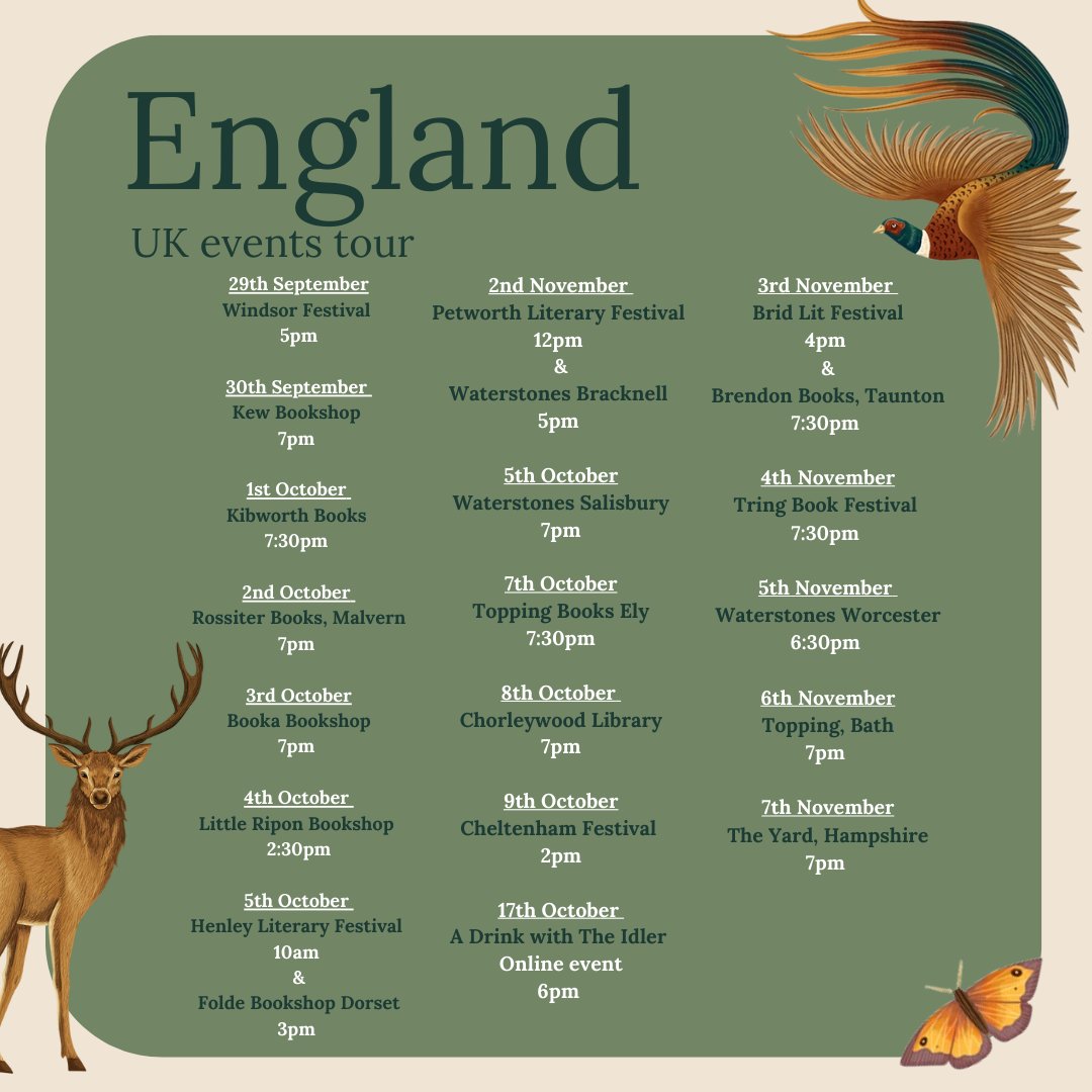 Milly Reid (@millsreid11) on Twitter photo We're over the moon to announce John Lewis-Stempel's far reaching UK events for his beautiful natural history of #England, reaching across our beautiful landscapes from the coast to villages, the Thames estuary, the Beeches, to the Yorkshire moors <a href="/DoubledayUK/">Doubleday Books</a> We're over the moon to announce John Lewis-Stempel's far reaching UK events for his beautiful natural history of #England, reaching across our beautiful landscapes from the coast to villages, the Thames estuary, the Beeches, to the Yorkshire moors <a href="/DoubledayUK/">Doubleday Books</a>