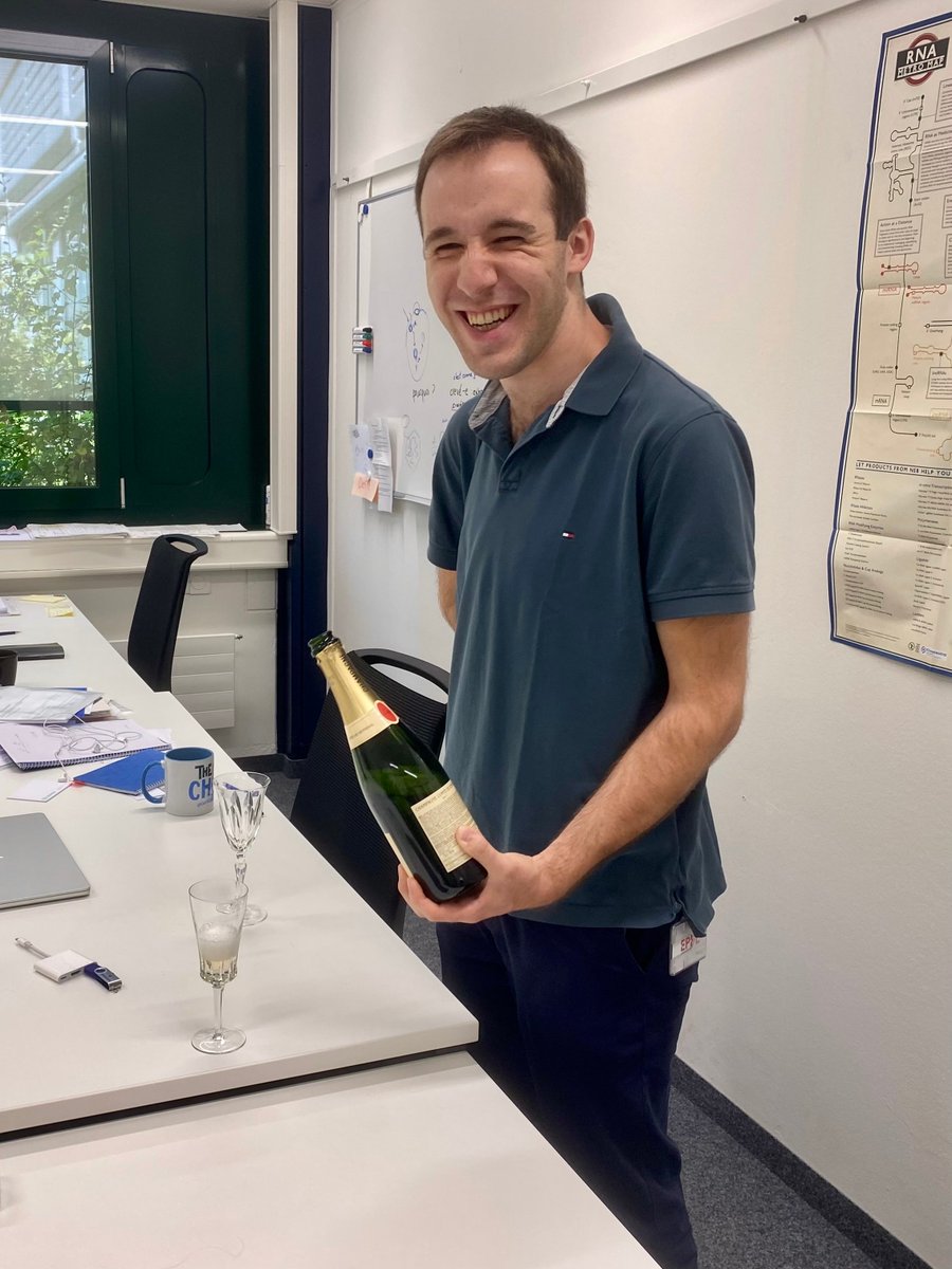 AngelaSteinauer's tweet image. My first three PhD students passed their 1st-year candidacy exams, all within the same week! 🎉🍾 Here are some pictures of them pouring champagne… because hard work deserves a proper toast. 🥂 #ProudPI @SteinauerLab