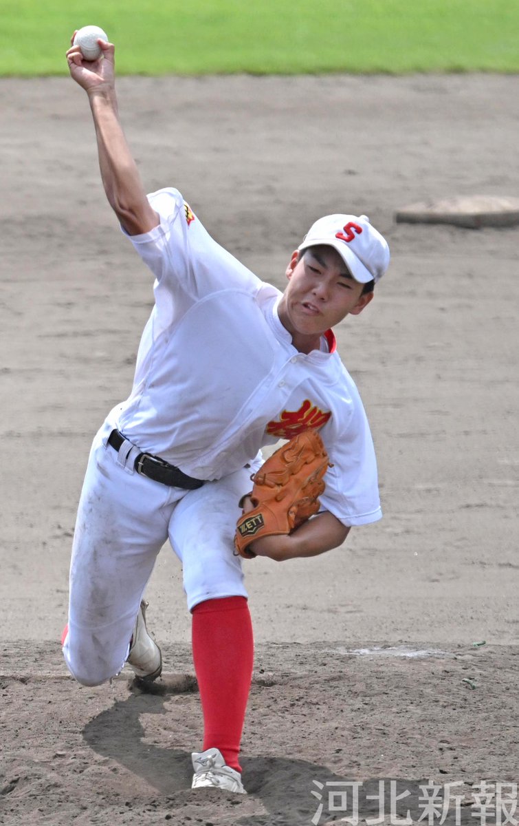 kahokuphoto's tweet photo. #第46回全国中学校軟式野球大会 #東海大静岡翔洋 ー #桜 は１―０で桜が前回優勝校の東海大静岡翔洋を相手に勝利しました。４強です #全国中学校野球 #桜中 https://t.co/IBXTbE1yo2