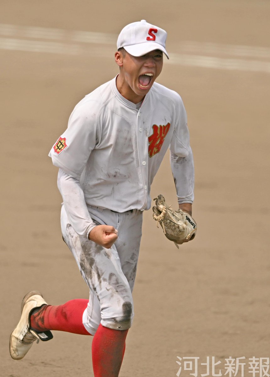 kahokuphoto's tweet photo. #第46回全国中学校軟式野球大会 #東海大静岡翔洋 ー #桜 は１―０で桜が前回優勝校の東海大静岡翔洋を相手に勝利しました。４強です #全国中学校野球 #桜中 https://t.co/IBXTbE1yo2