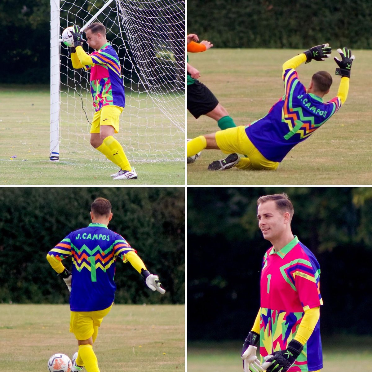 Totally hyped about the new kits this season! This one for <a href="/JordyCrouch/">Jordan</a> is giving off major throwback vibes—retro meets classic in the best way. 

And of course, rocking the Anzen Ultras too. 🧤💪🏻

#Goalkeeper #GoalkeeperTraining #GoalkeeperGloves