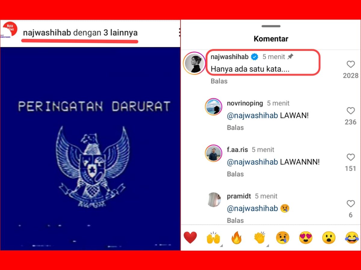 Yurissa_Samosir's tweet photo. Jangan Salahkan Rakyat Kalau sudah Bergerak... setuju dengan Mbak Nana "Lawan " https://t.co/yuF34SenUF