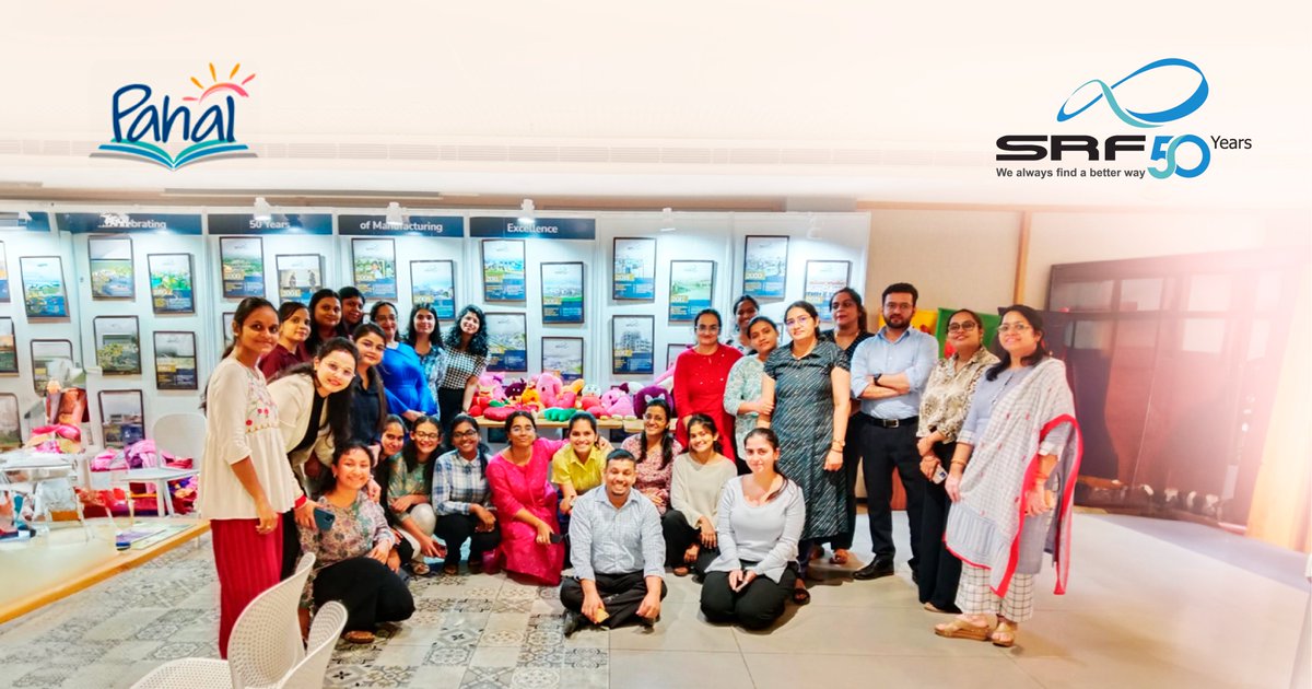 srflimited's tweet photo. Spreading Joy, One Toy at a Time!
Under the Employee Volunteering Program, Pahal, we organized "Toy for Joy," a meaningful campaign where #SRFites came together to make toys for children battling cancer, showcasing our collective spirit of giving.

#EmpolyeeVolunteering #SRF50 https://t.co/kytr1wZJoY