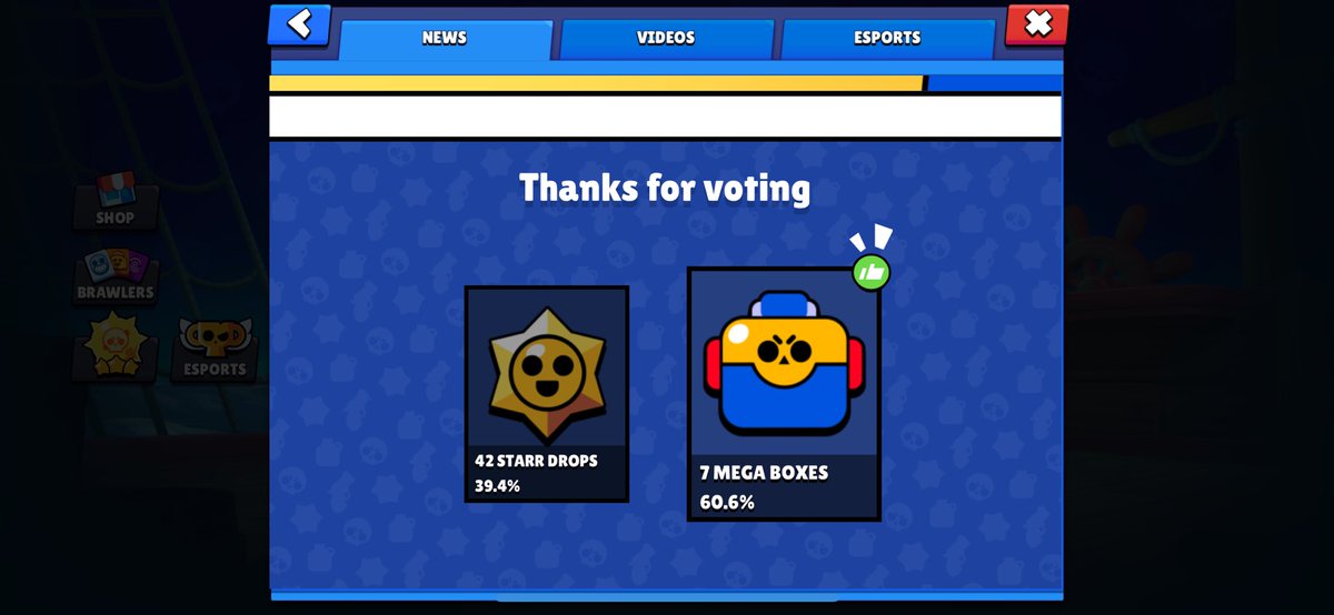 Vote for my credits plss😉 #BoxVsDrops #BrawlStars
