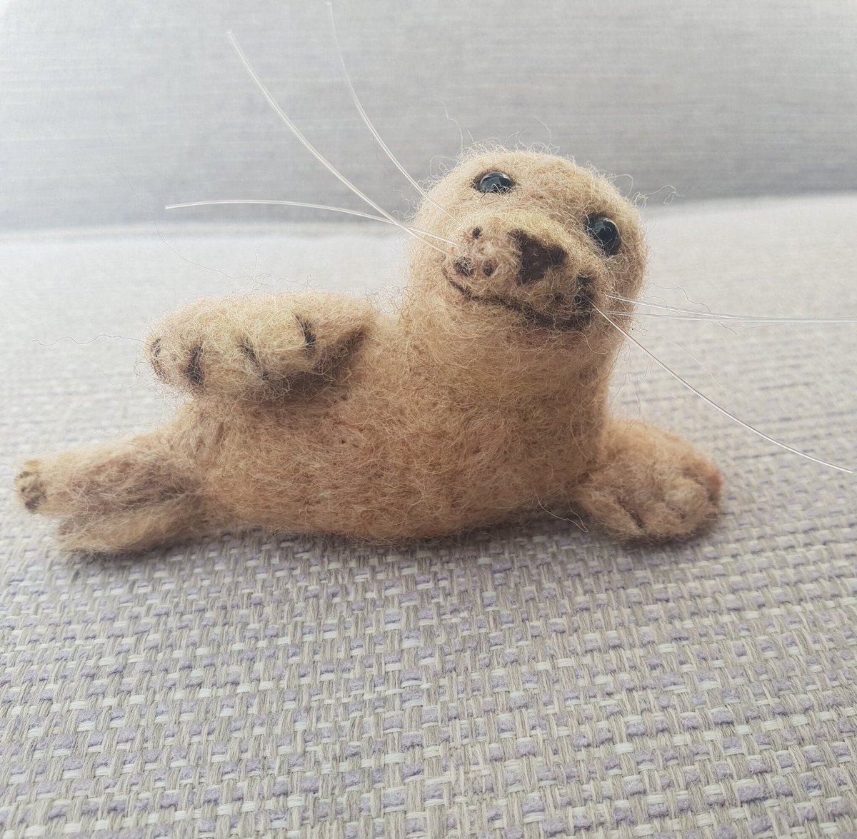 RockingFelter's tweet photo. Hello!
Sharing charming Jeremy the seal…he hopes he has your seal of approval! 
Handmade with lots of love.
Thank you 🦭❤️
https://t.co/ZRJ19mCCJ3
#etsy #earlybiz #seal #handmadegift #firstttmaster https://t.co/0t1F7ycfrC