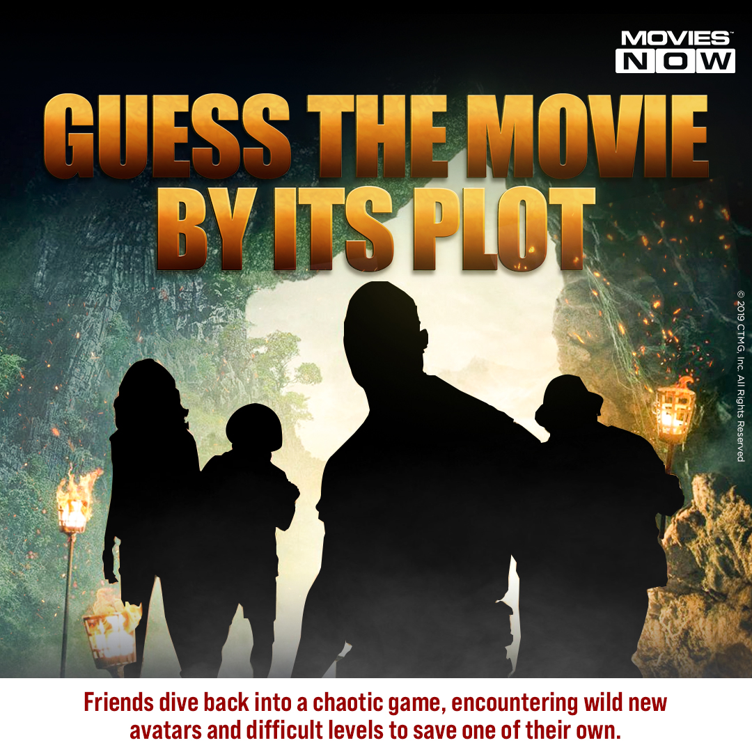 moviesnowtv's tweet photo. The Next Level is here! 😏
#GuessThePlot #Adventure #NextLevelGame #Mystery #SolveTheUnsolved #FindAWayOut #DwayneJohnson #KevinHart #JackBlack #Comedy #Rescue #EscapeTheGame #HollywoodMovies #MoviesNow https://t.co/hs3lWtZbcN