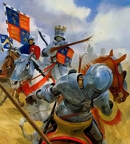 KRIIICentre's tweet photo. #OTD in 1485, King Richard III met his end at the Battle of Bosworth, fighting Henry Tudor. Richard's death ended the Wars of the Roses and the Plantagenet dynasty, paving the way for the Tudor era and Henry VII's reign. A pivotal moment in England's history. #OTD #Bosworth https://t.co/4gwmi8At9b