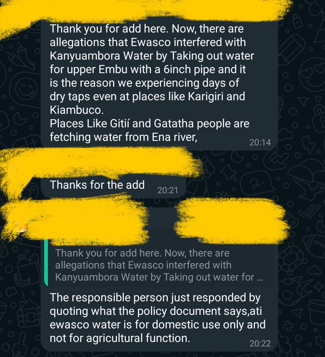 amasha_junior's tweet photo. The wind has blown Embu Water and Sanitation Company (Ewasco) has been compromised by our county government.Join us tonight in our X space as we talk about the rot going on.
#occupyembu
#occupyewasco https://t.co/silkLoLhUH