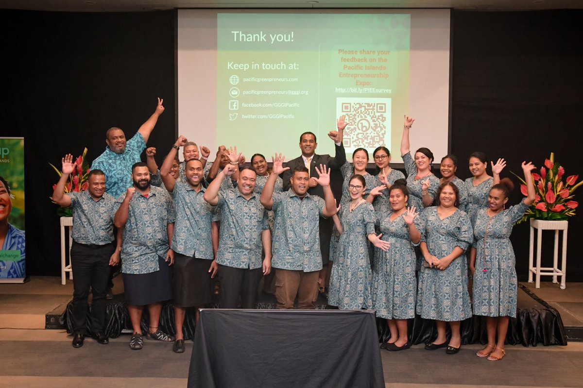 gggi_hq's tweet image. 🌟Celebrating #WorldEntrepreneursDay by honoring the risktakers shaping a greener future with the Pacific Green Entrepreneurs Network (PGEN)! Since 2021 #PGEN has supported 230+ #Greenpreneurs and 73 green businesses with $1.075M in grants! 🌿🌍
📄Report: bit.ly/46QyP1P