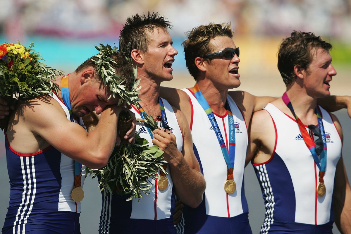 Happy anniversary fellas.  20yrs since Athens.  Never in doubt.  Hmm...