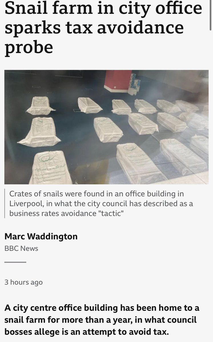 jonholmes1's tweet photo. You know when you read a news story and it just keeps getting better and better…? https://t.co/YFUlLhmmDV