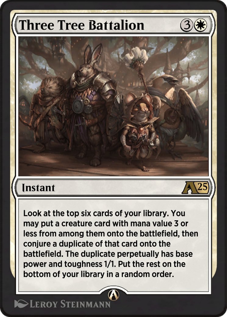 MTGRecon's tweet photo. Wait, Alchemy Bloomburrow came out? Well, here are my favorite cards from it in no particular order. https://t.co/XS9TyuTiSU
