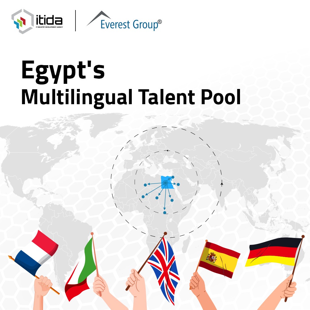 ITIDA's tweet image. Egypt’s Multilingual Edge 

With top-notch skills in multiple languages, Egypt powers global service leaders like Teleperformance and Orange Business Services.

Want to learn more? Email us at global.outreach@ITIDA.gov.eg for the full report.

#ITIDAxEverest  #JustInTimeForEgypt