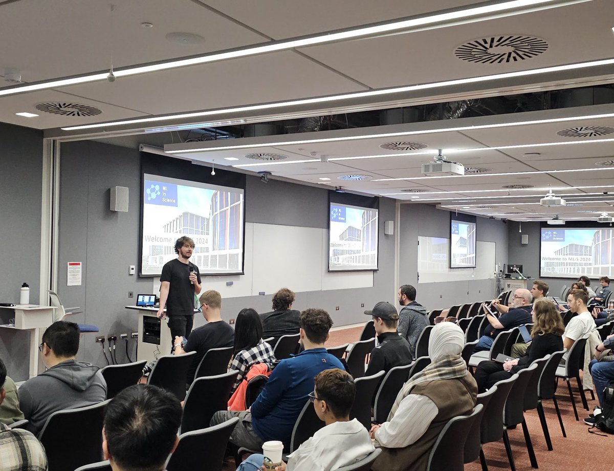 Machine Learning in Science (@mlinscience) on Twitter photo And we're off! Welcome to Machine Learning in Science Conference 2024.
Full schedule here: mlinscience.gitlab.io/conference
<a href="/UofG_CDSAI/">University of Glasgow Centre for Data Science & AI</a> <a href="/UofGlasgow/">University of Glasgow</a> <a href="/UofGARC/">UofGARC</a> And we're off! Welcome to Machine Learning in Science Conference 2024.
Full schedule here: mlinscience.gitlab.io/conference
<a href="/UofG_CDSAI/">University of Glasgow Centre for Data Science & AI</a> <a href="/UofGlasgow/">University of Glasgow</a> <a href="/UofGARC/">UofGARC</a>