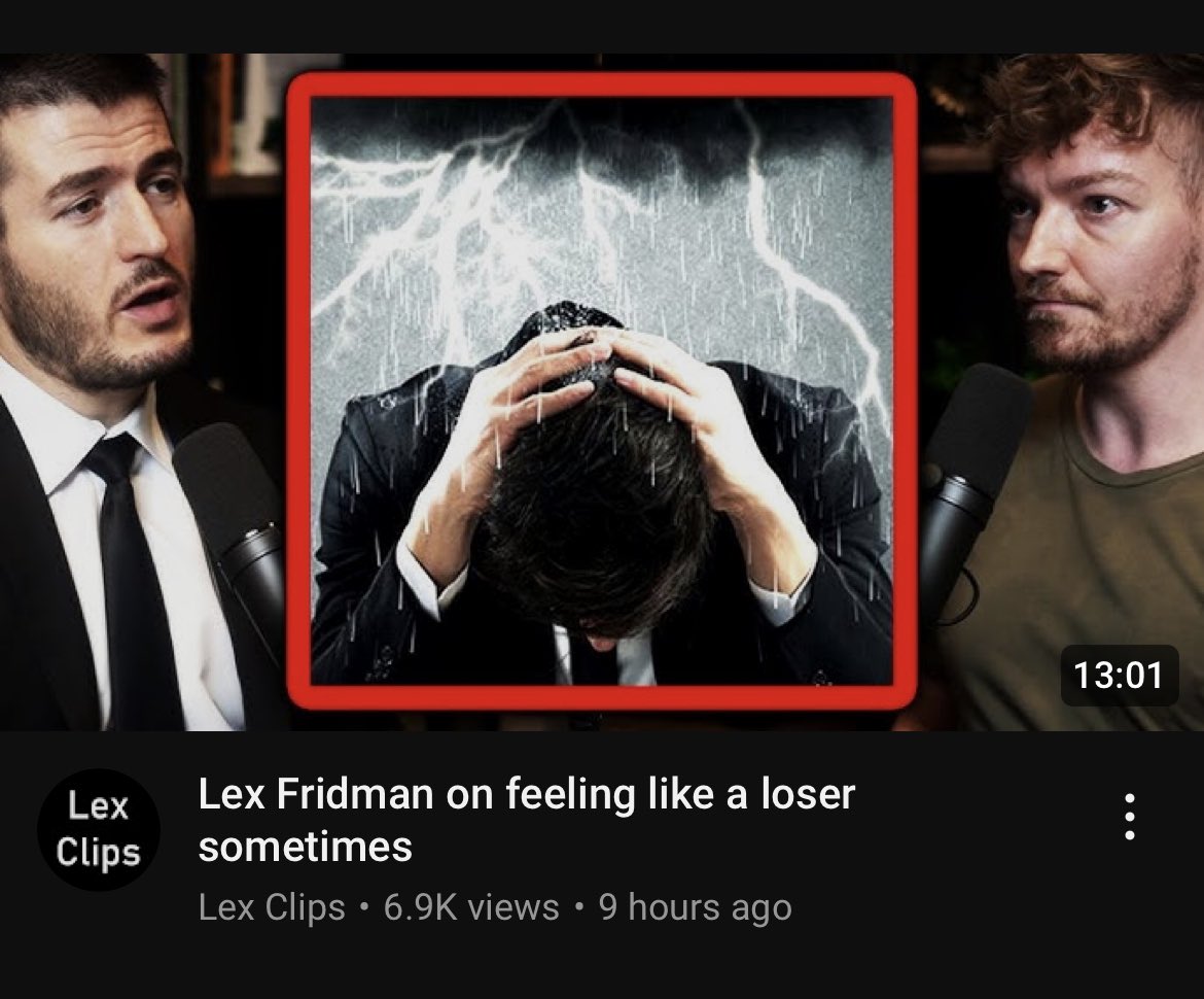 TechHustleHQ's tweet image. Me : I want to build in stealth mode 

Youtube : Well , how bout this Lex’s pod with @levelsio 😊