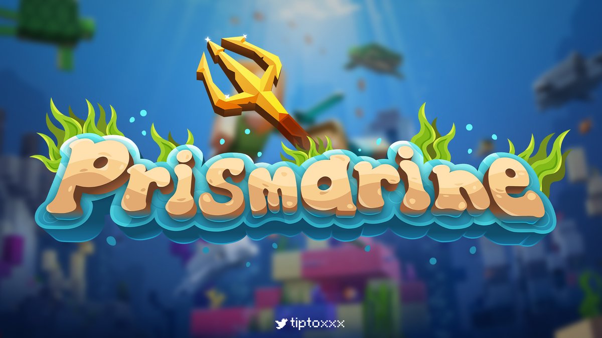 Logo for the Prismarine server.🌊

#Minecraft #minecraftart