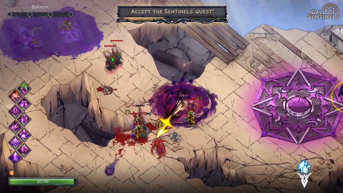 A17GamesStudio's tweet photo. Hey! This is #WishlistWednesday! 
Wishlist or play: https://t.co/vFYOFxSGdd
#gamedev  #indiedev #gamedesign #indiegames #hades #indiegamedev #indiegame #gamedevelopment #pc #xbox #videogames #art #2d #handpainted #funny #gaming #ps #game #dev https://t.co/lwEwpTZyKg