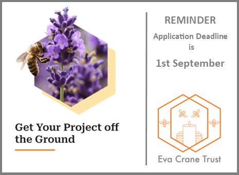 Just a gentle reminder: there are only 10 days left to submit your grant application for the autumn deadline! Don't miss out on this opportunity.

Visit our website to apply now. 
bit.ly/2iihD0T
#BeeResearch #Apiculture #CitizenScience
