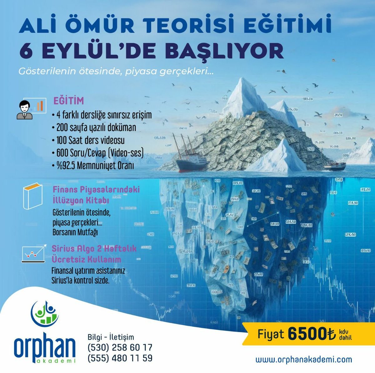 6 Eylül'de yeni bir Eğitim Dönemi açıyorum. 
Kayıtlar bu gün başlasın 📢

Teknik Analiz öğrenmek isteyenlerin, bu zorlu dönemde kendilerini geliştirmeleri, 
piyasa iyimserliğe geçtiğinde kendilerine kar olarak dönecektir. 

Buyrun sofraya;