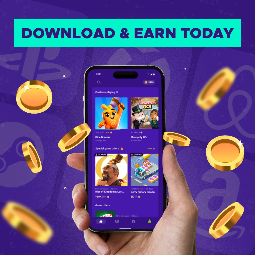 snakzyapp's tweet photo. Download Snakzy now and start earning rewards while playing your favorite games. It's that simple! 📱
Available on Android 🟢 https://t.co/uP300urEm3