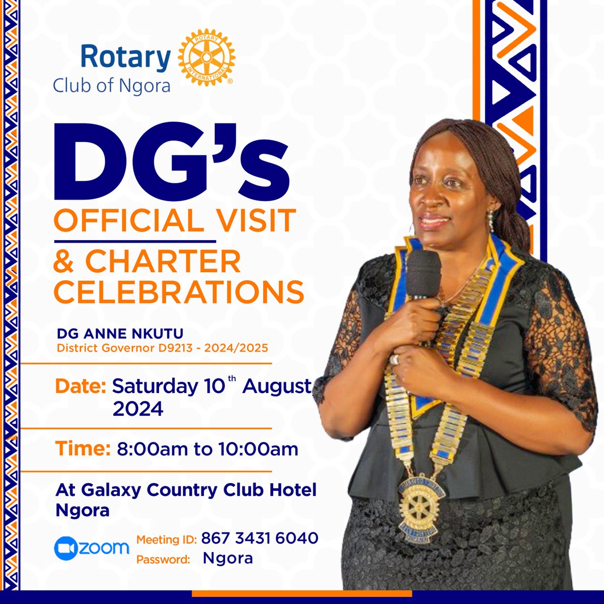 Never too late to share some of the picture moments during the DG's visit