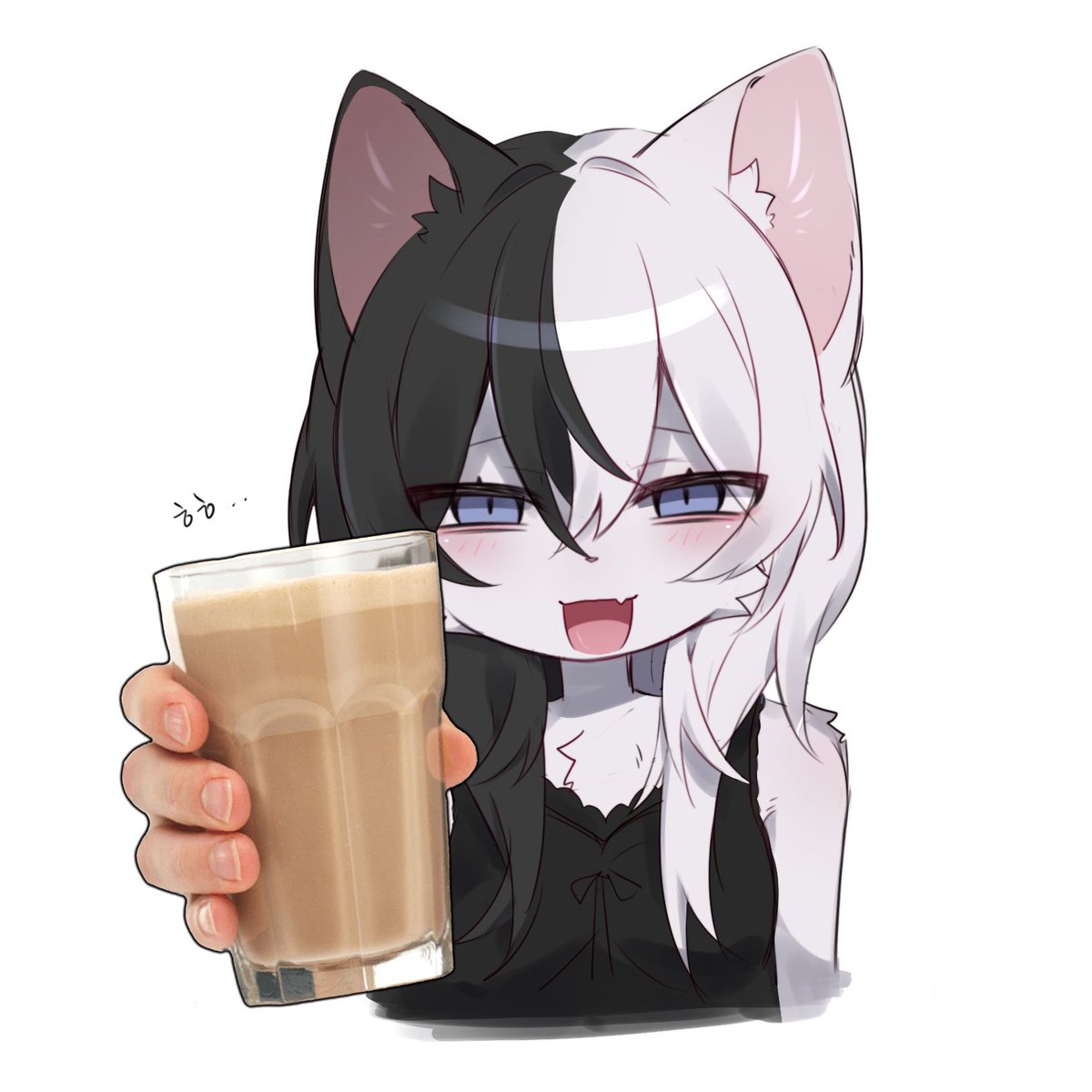 니 초코우유에 독탓어