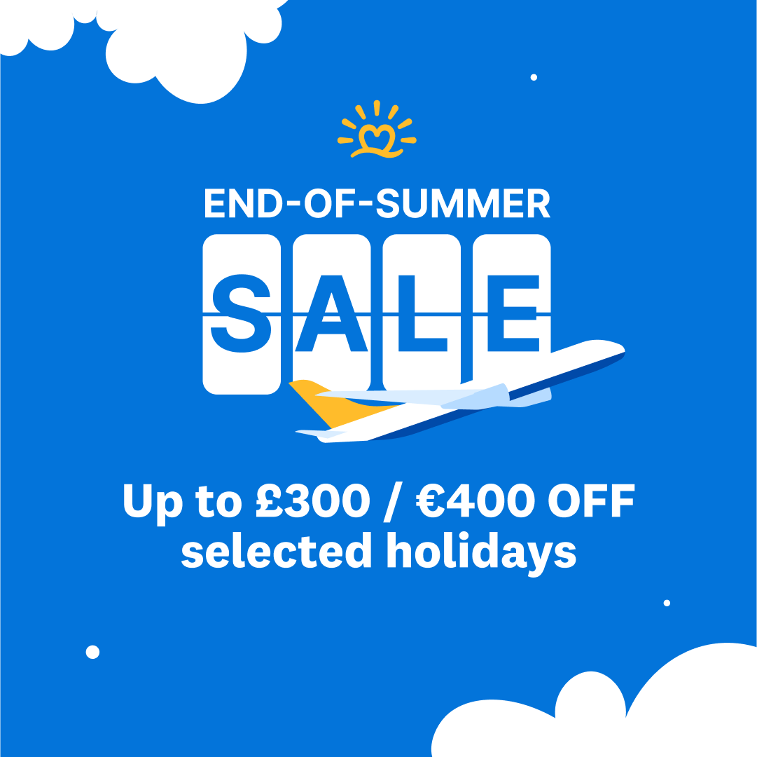 Get ahead of next year's plans with our end-of-summer sale 😱 Save up to £300🇬🇧/€400🇮🇪 on your next trip whether that be a taste of Tenerife summer 2025 or a quick city break this Bank Holiday 👀 Hurry! The sale ends on 08/09/24 🔗  bit.ly/3Atfvvb #loveholidays