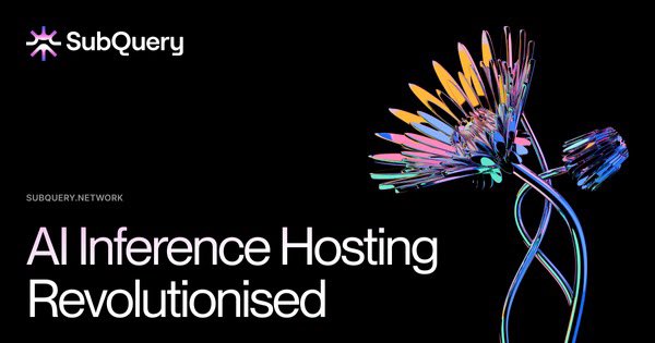 Next evolution unlocked.

The SubQuery Network will power AI model hosting and inference 🤖

On top of decentralised indexers and RPCs, it’s time to decentralise AI.

Plus, we’ve got a bold new look! Welcome to the AI era.

Find out more ⤵️ 
bit.ly/3AxQe35