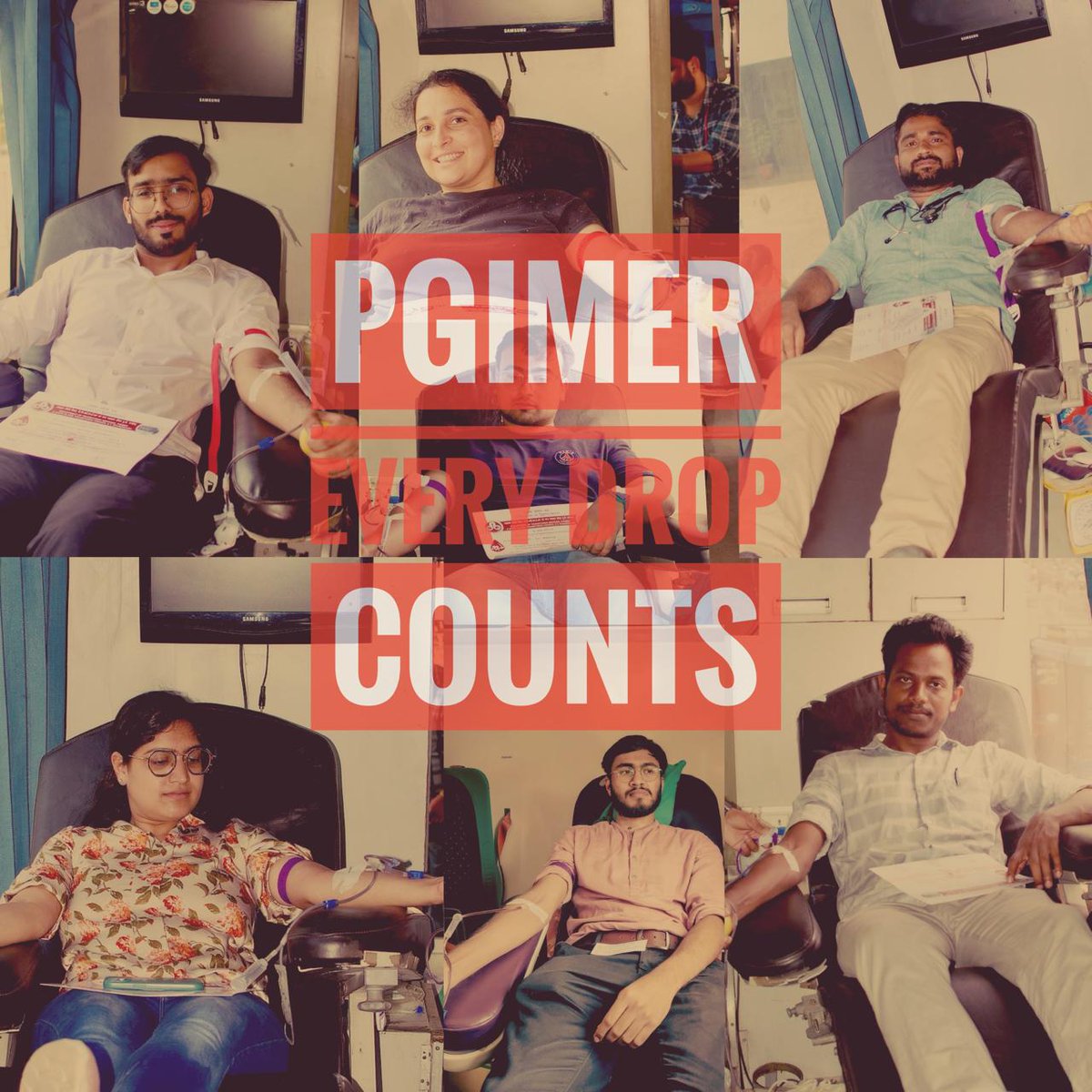 ARD2024PGIMER's tweet photo. Every drop matters! 
Blood donation camp in PGIMER.  
#NoMoreSilence #JusticeforAbhaya @HMOIndia #CJI #DYChandrachud
@PMOIndia @FA_PGI
 #CPA #KolkataDoctor #PMO #presidentofIndia 
@JipmerRDA @ARD2024PGIMER
@dpgi_chandigarh @BDUTT
#weneedCPA @shimonakTOI https://t.co/b00iacM6jO