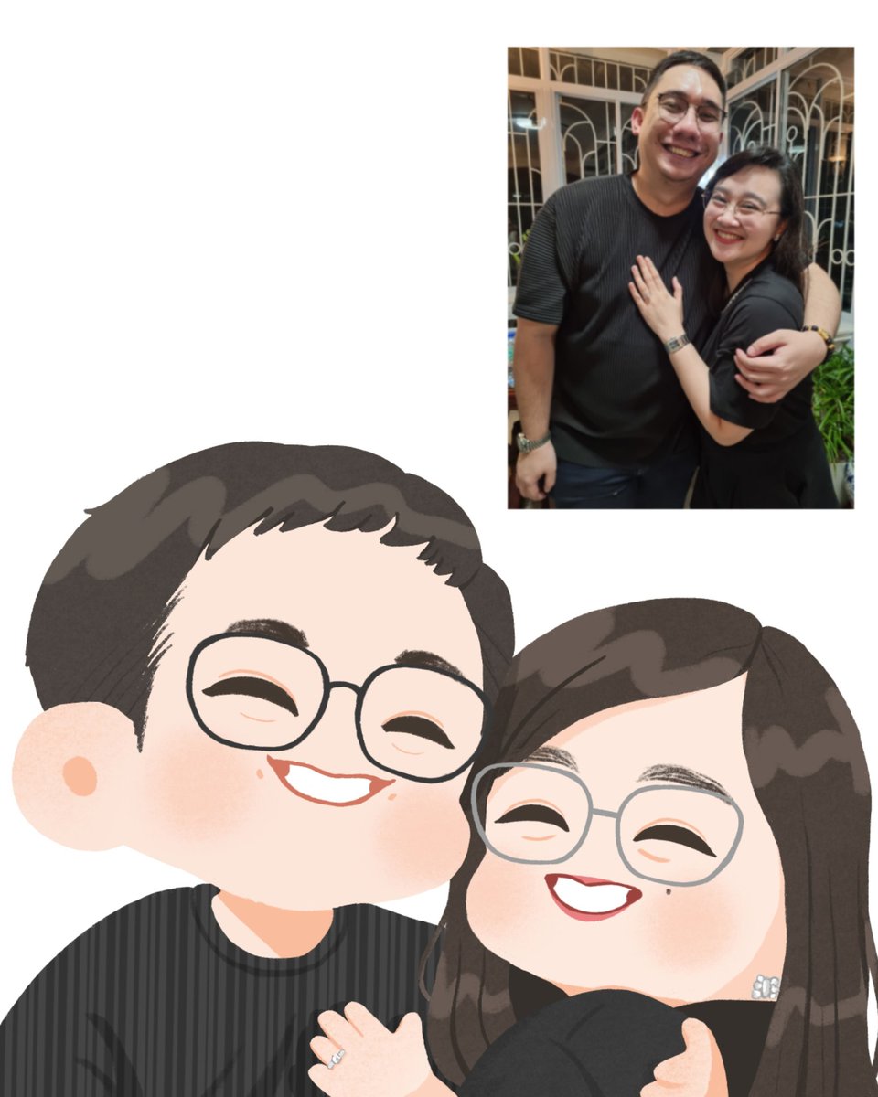 chiararosedmd's tweet photo. My fiancΓ© and I πβ€οΈ
π¨ by: @jinjoo_bts π
#babetime #joshuachiara https://t.co/6Aiyehoubk