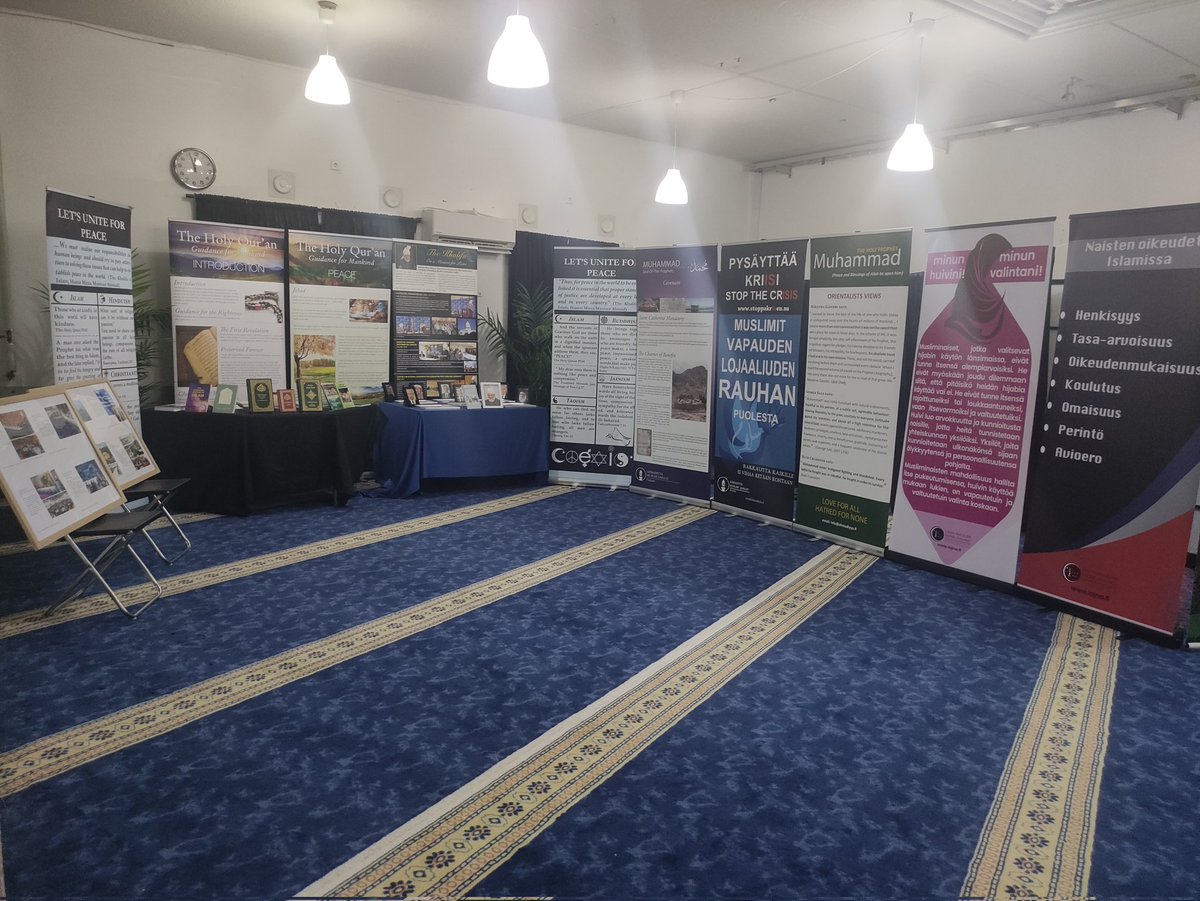 amj_suomi's tweet photo. Olemme valmiita ottamaan vastaan ​​vieraita! 
We are ready to welcome guests today!

#uskontojenavoimetovet #ReligionsOpenDoors @USKOT_foorumi https://t.co/R8QWjflFBl