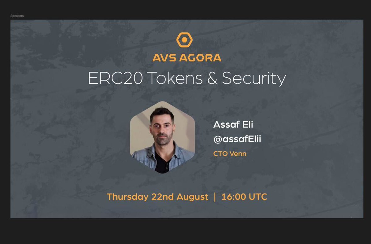 Gasp (🔮,🔮) (@gasp_xyz) on Twitter photo Kickstarting the AVS Agora Space Series 🎙️
Join us for our first space as we sit down with <a href="/assafElii/">Assaf Eli | Venn Network</a>, CTO of <a href="/VennBuild/">Venn Network</a>, to explore how Venn is revolutionizing Web3 security for DApps and rollups.
📆 22th August @ 4 PM UTC
Set a reminder 👇
x.com/i/spaces/1LyxB… Kickstarting the AVS Agora Space Series 🎙️
Join us for our first space as we sit down with <a href="/assafElii/">Assaf Eli | Venn Network</a>, CTO of <a href="/VennBuild/">Venn Network</a>, to explore how Venn is revolutionizing Web3 security for DApps and rollups.
📆 22th August @ 4 PM UTC
Set a reminder 👇
x.com/i/spaces/1LyxB…