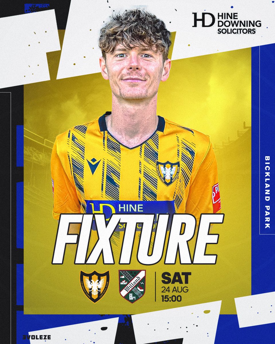Up Next 💫

⚽️<a href="/WillandRovers/">Willand Rovers FC</a>
🏟️ Bickland Park
🏆 <a href="/SouthernLeague1/">The Pitching In Southern Football League</a> 
📅 24th August 2024
🕐 15:00

#FTFC