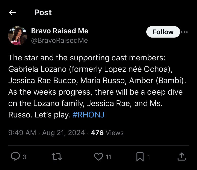 artpunkamor's tweet photo. This account is revealing the names of #RHONJ fans and the names of their children, among other info. All because they decided to no longer support Teresa in her harassment campaigns. 

This is a creepy + disturbing thing to do over a REALITY TV SHOW 🙄 Please report them. https://t.co/XTjl5kISfa