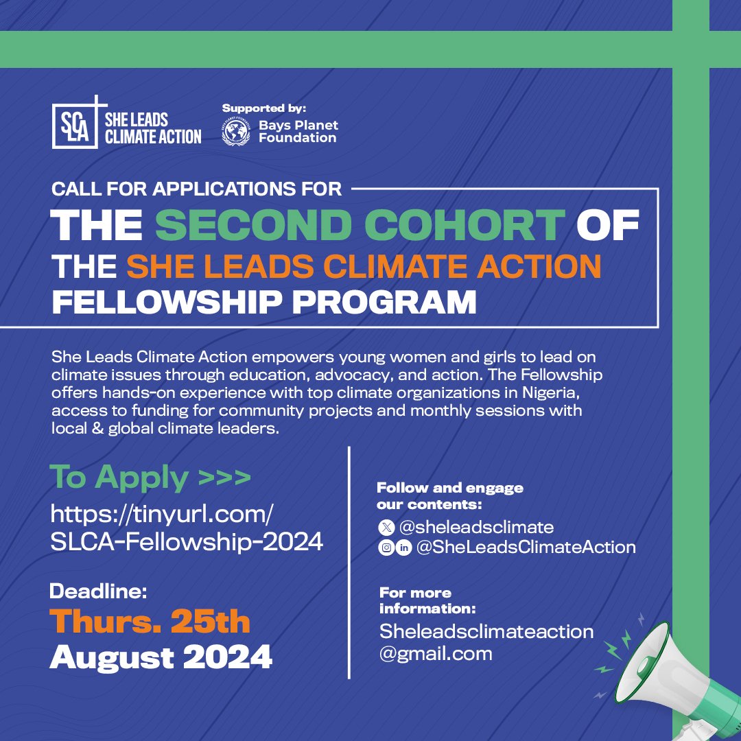 She Leads Climate Action tweet media