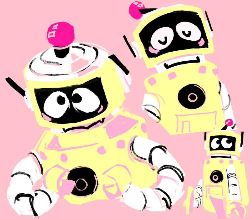 blahhbeau's tweet photo. another silly robot goober added to the collection https://t.co/TygVfA2S6B